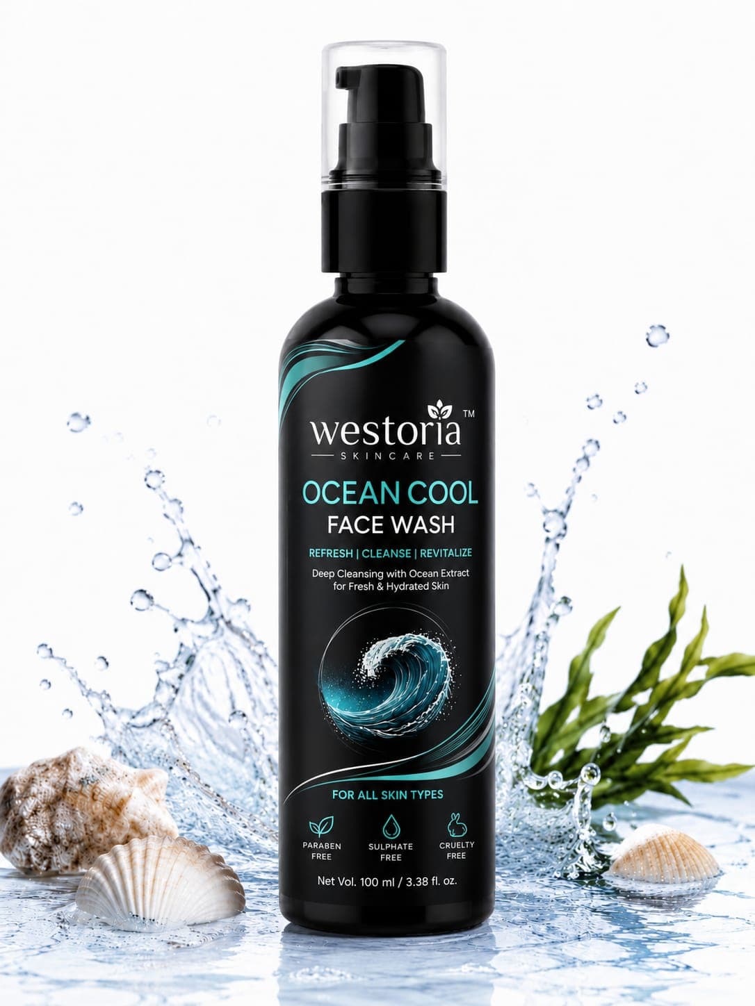 ocean cool face wash